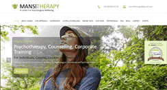 Desktop Screenshot of mansitherapy.com